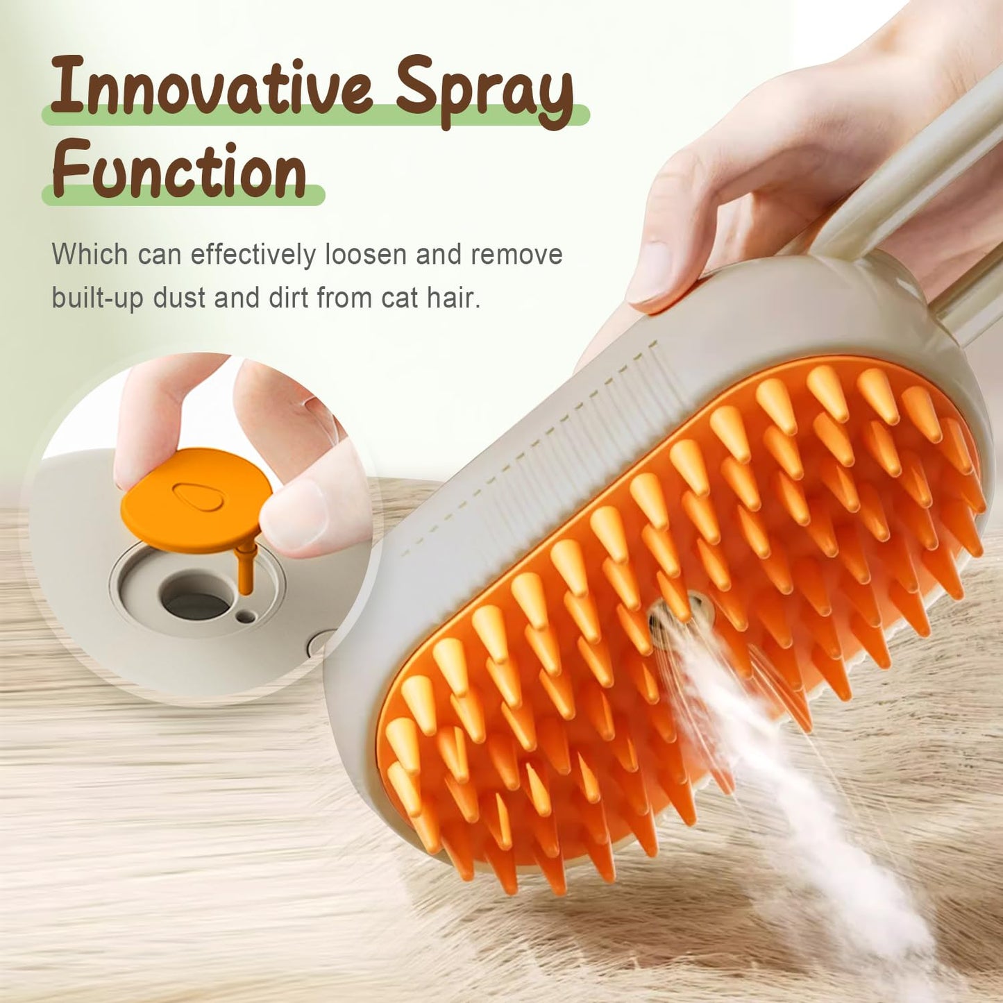The ZenPaws Steamer - The Brush Your Pet Will Actually Love - 50% OFF