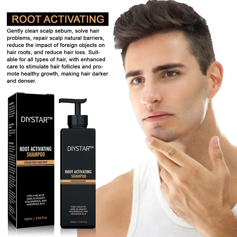 VitaRoots Root Activator Shampoo – Natural Hair Growth Booster for Thicker, Fuller Hair - 1+1 FREE