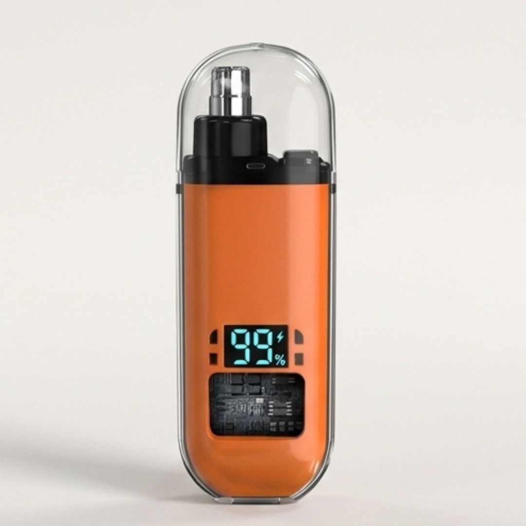 Clipstoneโข โ Painless Smart LED Nose & Ear Hair Trimmer with Type-C Fast Charging + 50% OFF