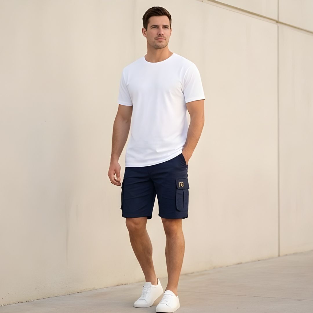 Ridgecraftโข โ Zip-Pocket Cargo Shorts for Men | Lightweight, Quick-Dry, + 50% OFF