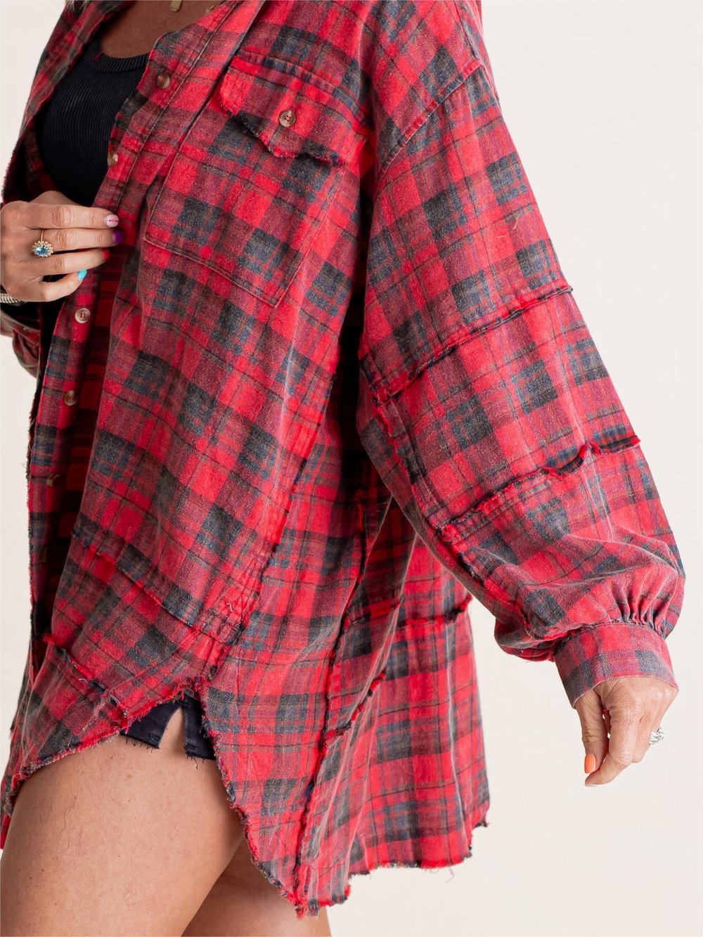 LuxeLayer Shirt Jacket - Effortless Style Instantly + 50% OFF