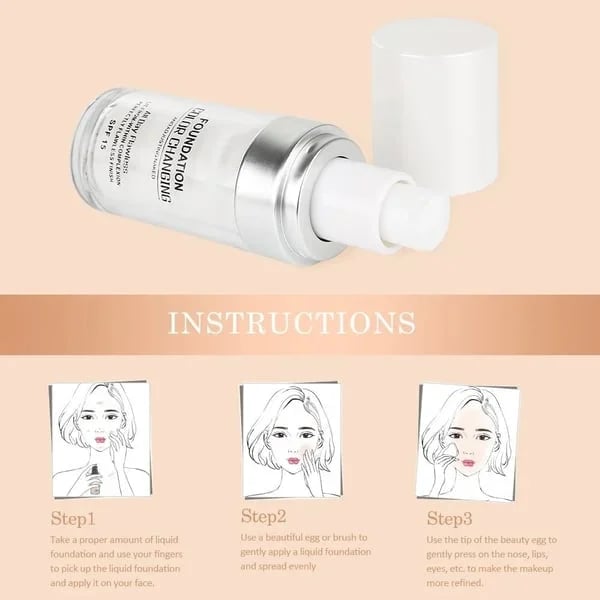 The DermaMatch Foundation - Your Perfect Shade, Guaranteed - 1+1 FREE