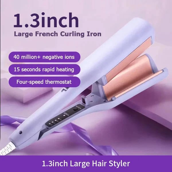 WaveSculpt Pro - Your Effortless French Wave Curler - 50% OFF