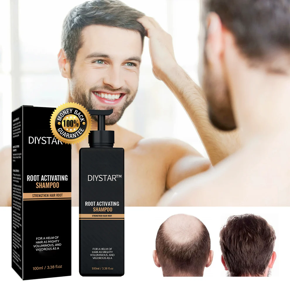 VitaRoots Root Activator Shampoo – Natural Hair Growth Booster for Thicker, Fuller Hair - 1+1 FREE