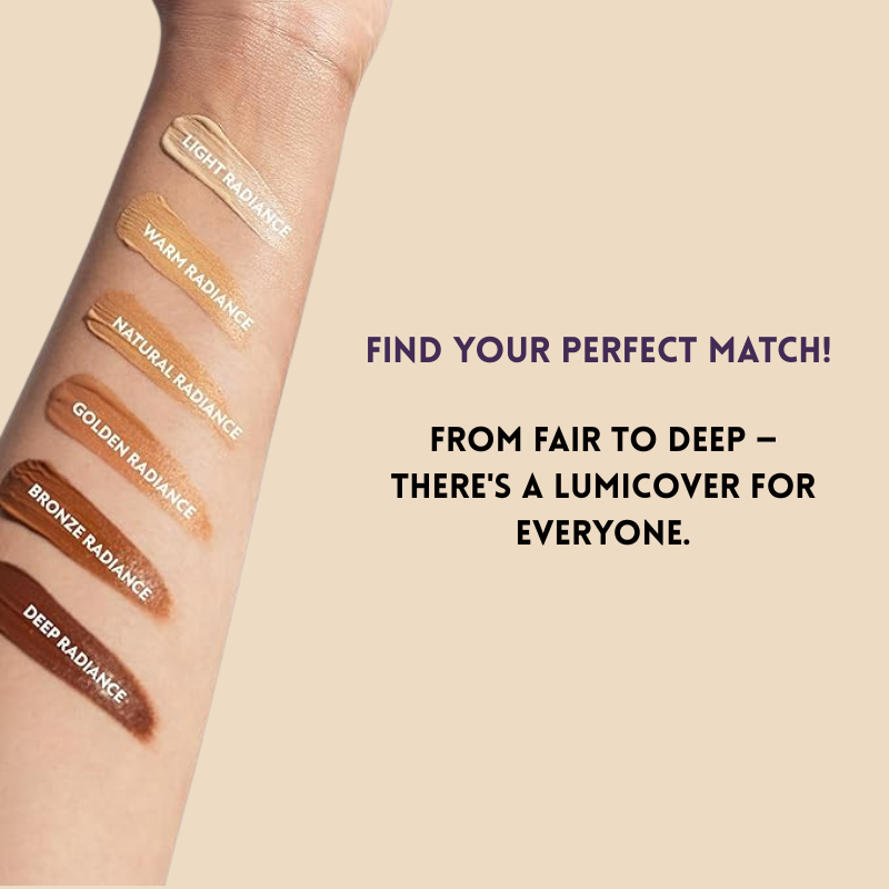 LumiCover All-In-One Perfector – Your Key to Radiant, Even-Toned Skin- 50% OFF