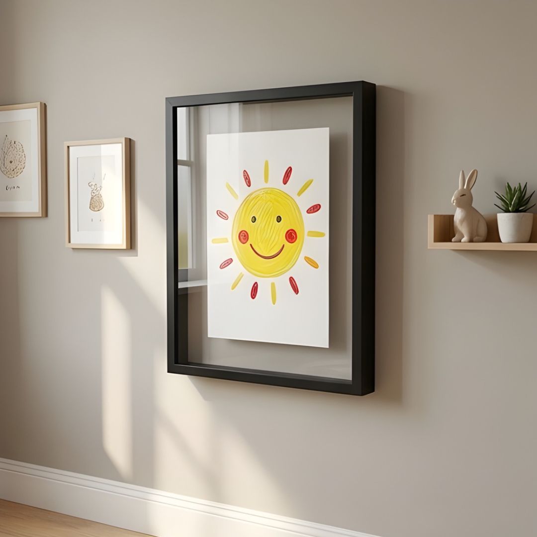 Artchiveโข โ Display & Store Kids' Art, Book-Opening Frame, Holds 150+ Pages + 50% OFF