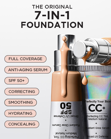 LuminEssence Veil + Radiant Perfection, Weightless Protection - 50% OFF + Free Brush