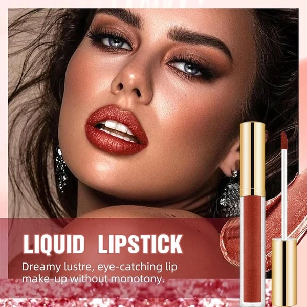 Diamond Drip Lipstick - A Dazzling, All-Night Pout - 50% OFF