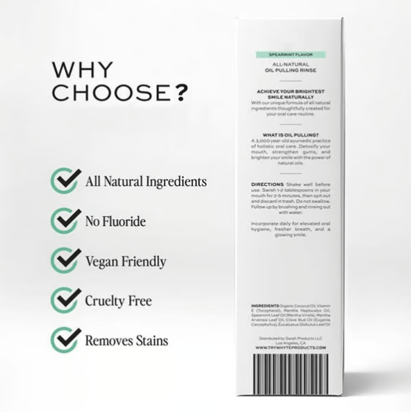 DentaTox Rinse - A Deeper Clean, A Whiter Smile - 50% OFF
