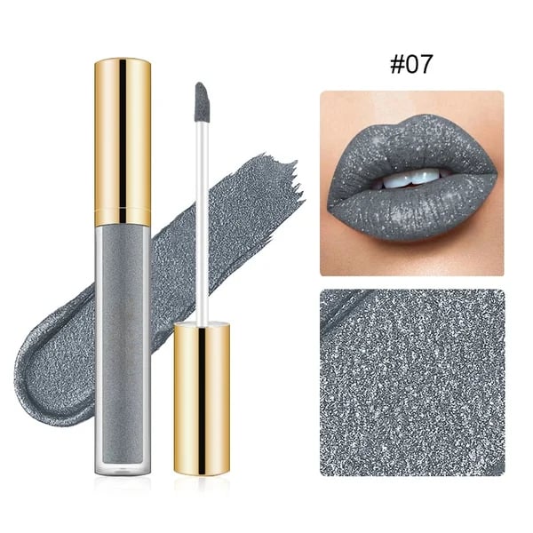 Diamond Drip Lipstick - A Dazzling, All-Night Pout - 50% OFF