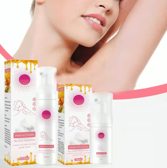 1 + 1 FREE - HoneySilk Hair Removal Spray hair-free skin with the nourishing touch of honey
