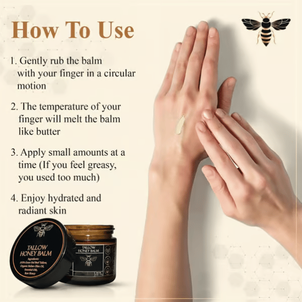 PrimalGlow Tallow Balm - Restore Your Natural Radiance - 50% OFF
