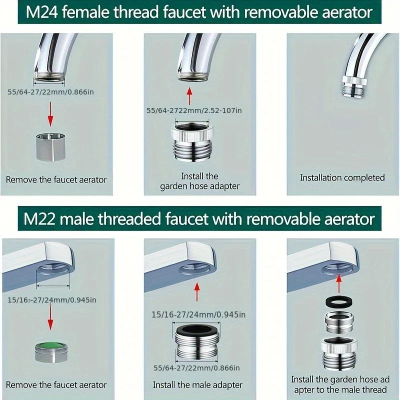 AquaLock Pro Connectors - The Last Hose Fittings You'll Ever Buy - 50% OFF