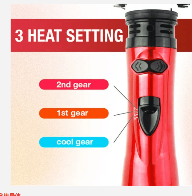 2-in-1 Hot Air Styler and Rotating Hair Dryer – Style, Volumize & Dry with Salon Precision at Home - 50% OFF