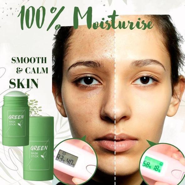 1 + 1 FREE - GreenCleanse Stick – Effortlessly Purify Your Skin & Reveal Your Natural Radiance