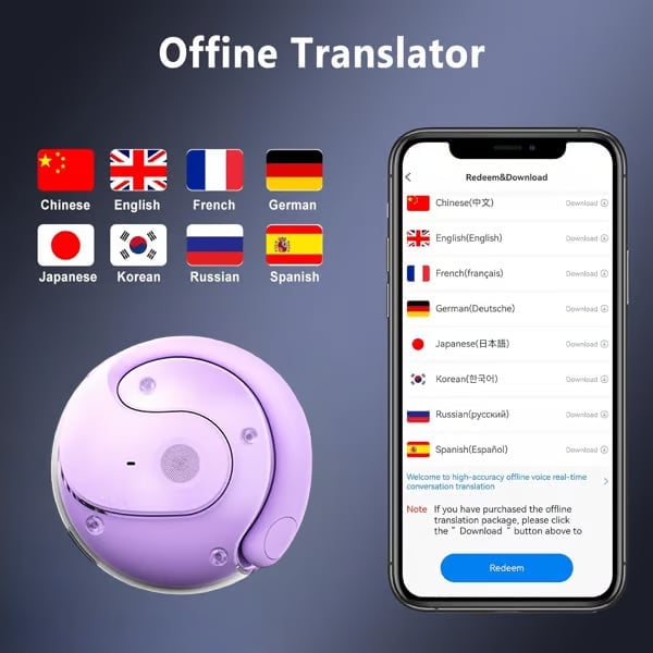 The T26 Translation Earbuds - Speak Any Language, Instantly + 50% OFF