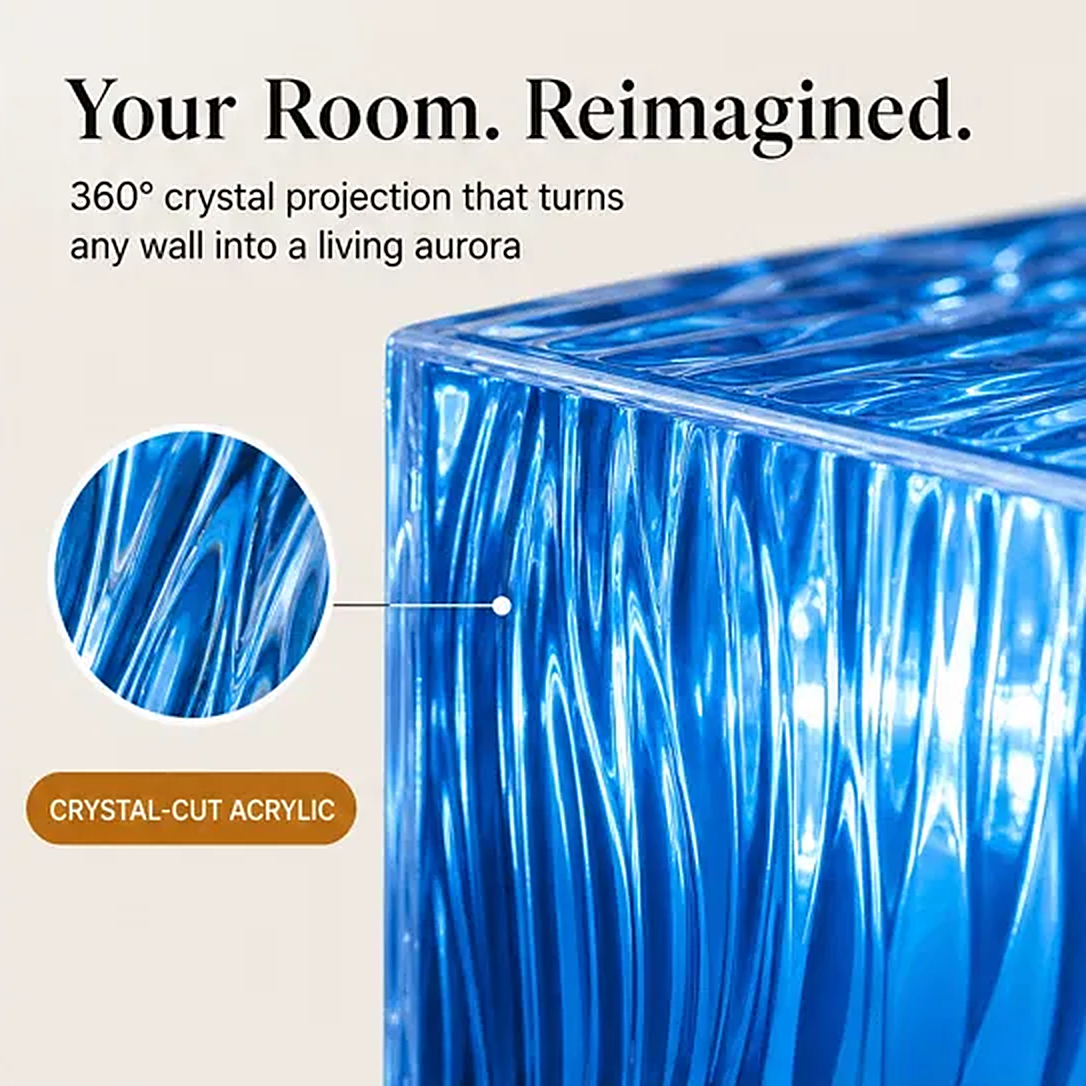 Tidalume โ Water Ripple Projection Cube LED Ambient Light + 50% OFF