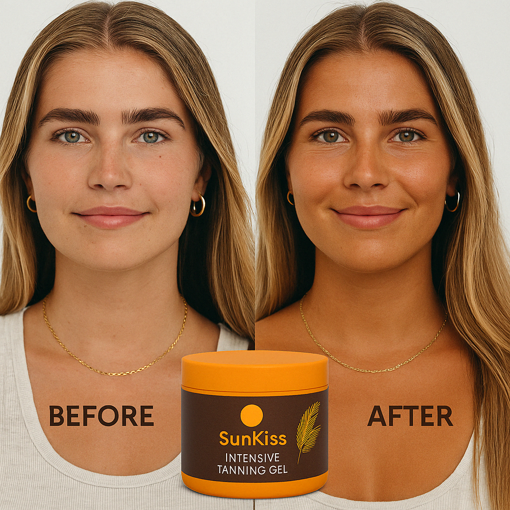 1 + 1 FREE - SunKiss – Fast-Absorbing Natural Tanning Gel