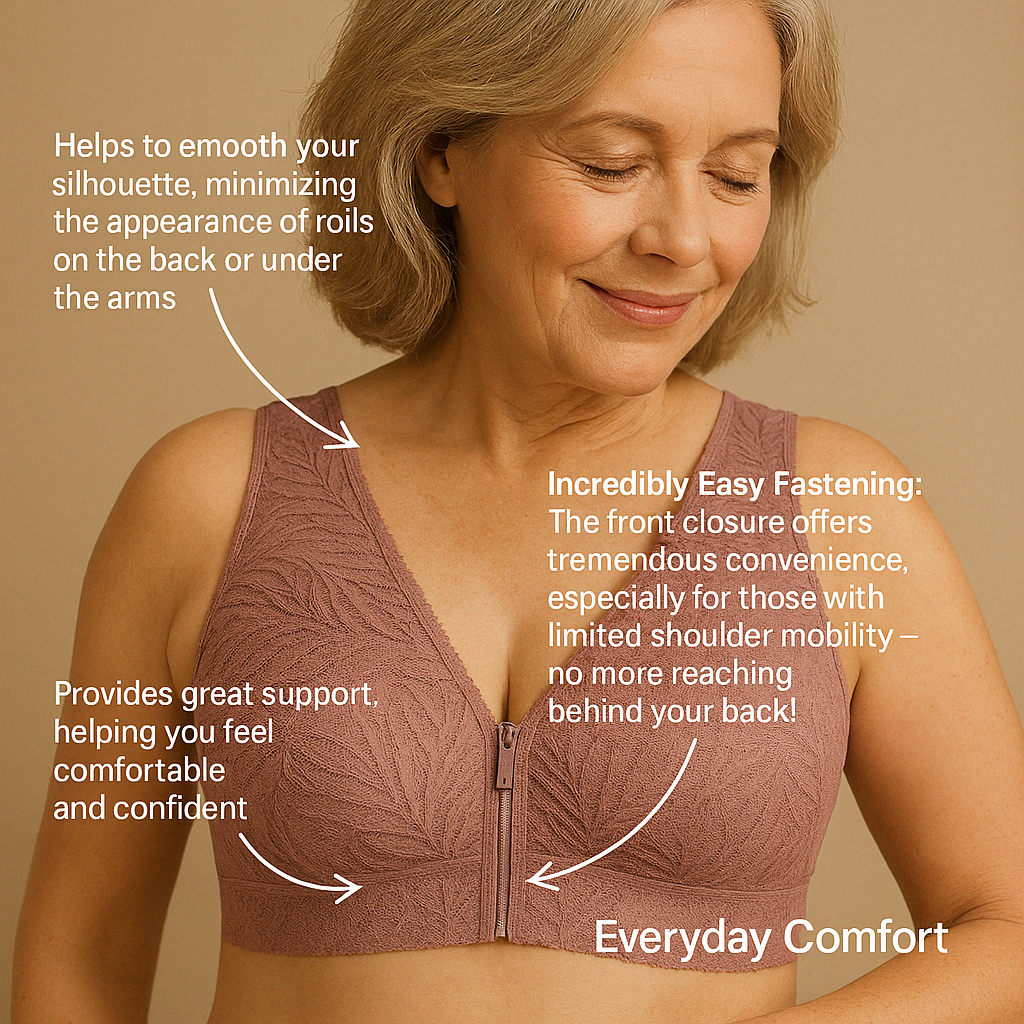 ForeverHers | Front Closure Bra for Seniors