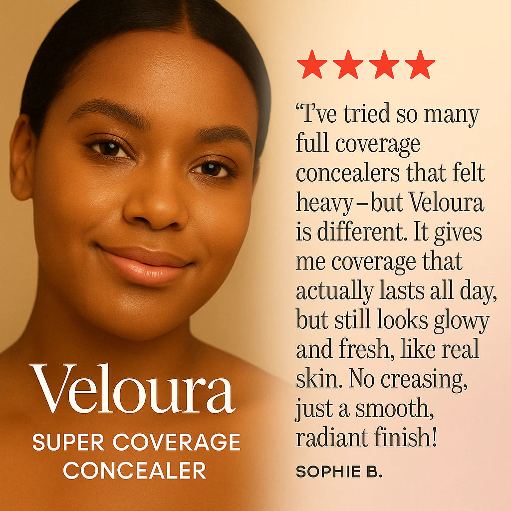 1 + 1 FREE- Veloura Super Coverage Concealer