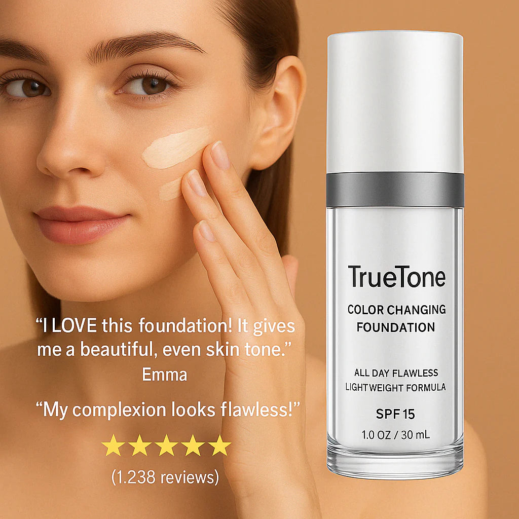 1 + 1 Free l TrueTone Foundation - Reveal Your Ageless Beauty