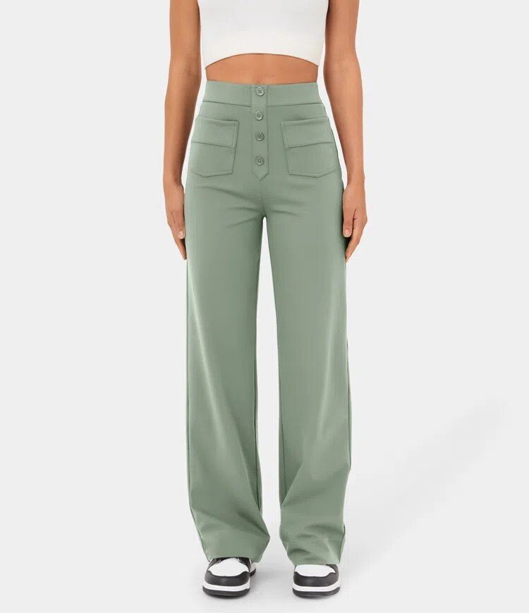 ElevateFit™ High-Waisted Utility Pants
