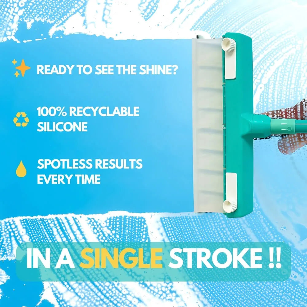 The ClearView Squeegee - A Perfect Shine in One Swipe + 50% OFF