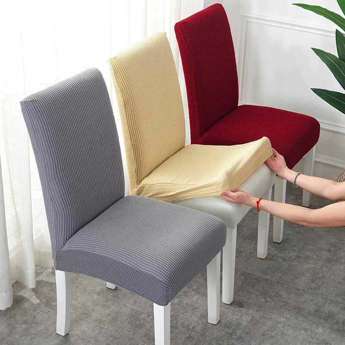 The FormFit Chair Cover - A New Room in 5 Minutes - 1+1 FREE