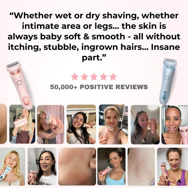 The PetalSmooth Shave Pro - A Perfect Shave, No Razor Burn + 50% OFF