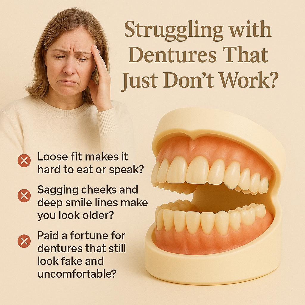 SmileRenew Pro Dentures – Advanced Dentures for a Natural, Confident Smile - 50% OFF
