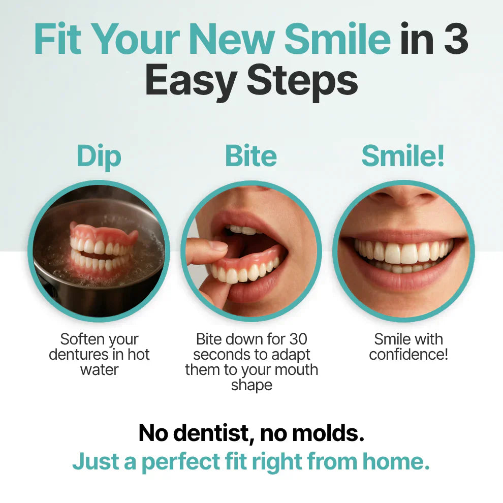FormaSmile Dentures - Reclaim Your Confident Smile - 50% OFF