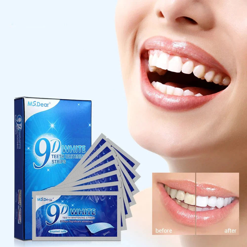 9D WhiteSmile Strips – Unlock Your Radiant Smile - 1+1 FREE