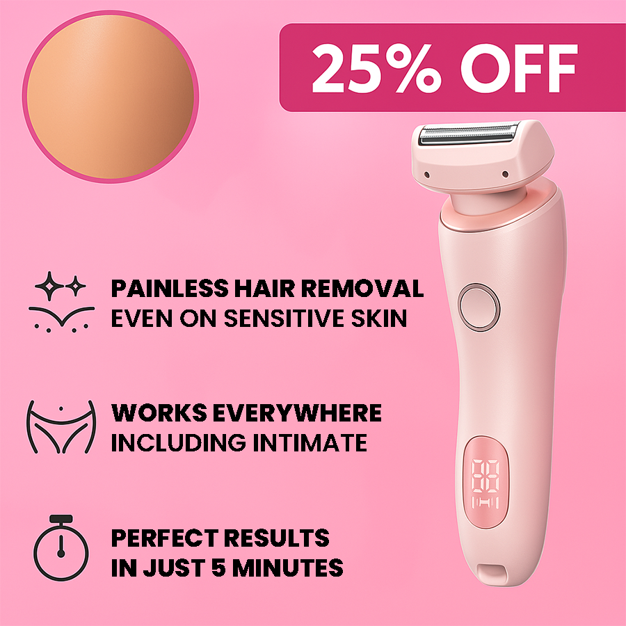 The PetalSmooth Shave Pro - A Perfect Shave, No Razor Burn + 50% OFF