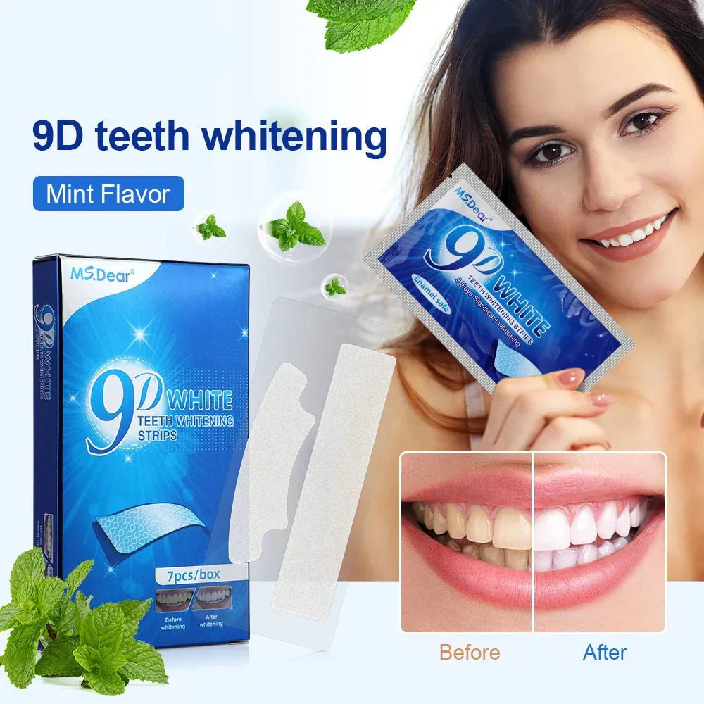 9D WhiteSmile Strips – Unlock Your Radiant Smile - 1+1 FREE
