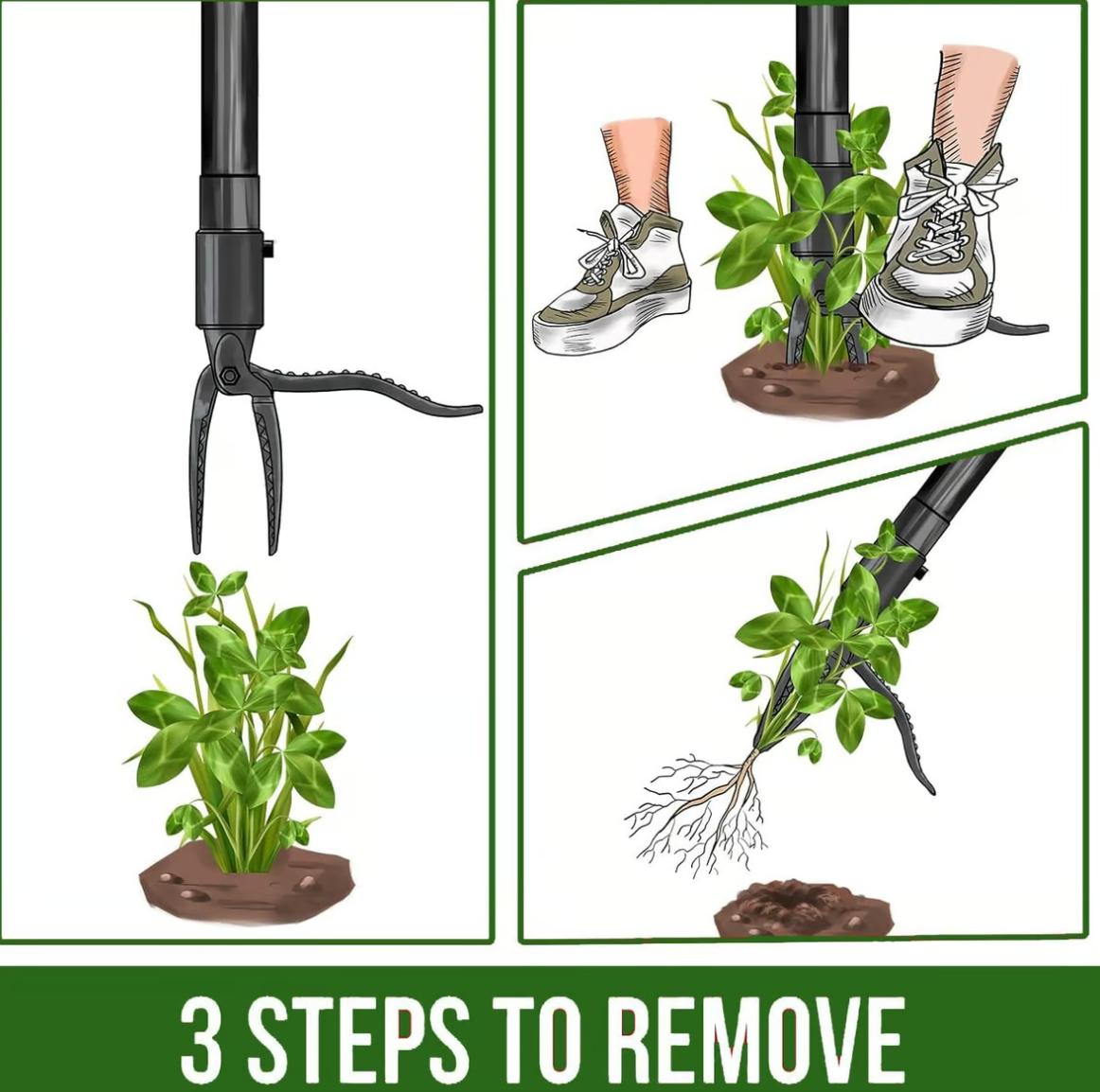 WeedAnnihilator Pro- Dream Garden, Effortlessly Free of Stubborn Weeds 50 % OFF