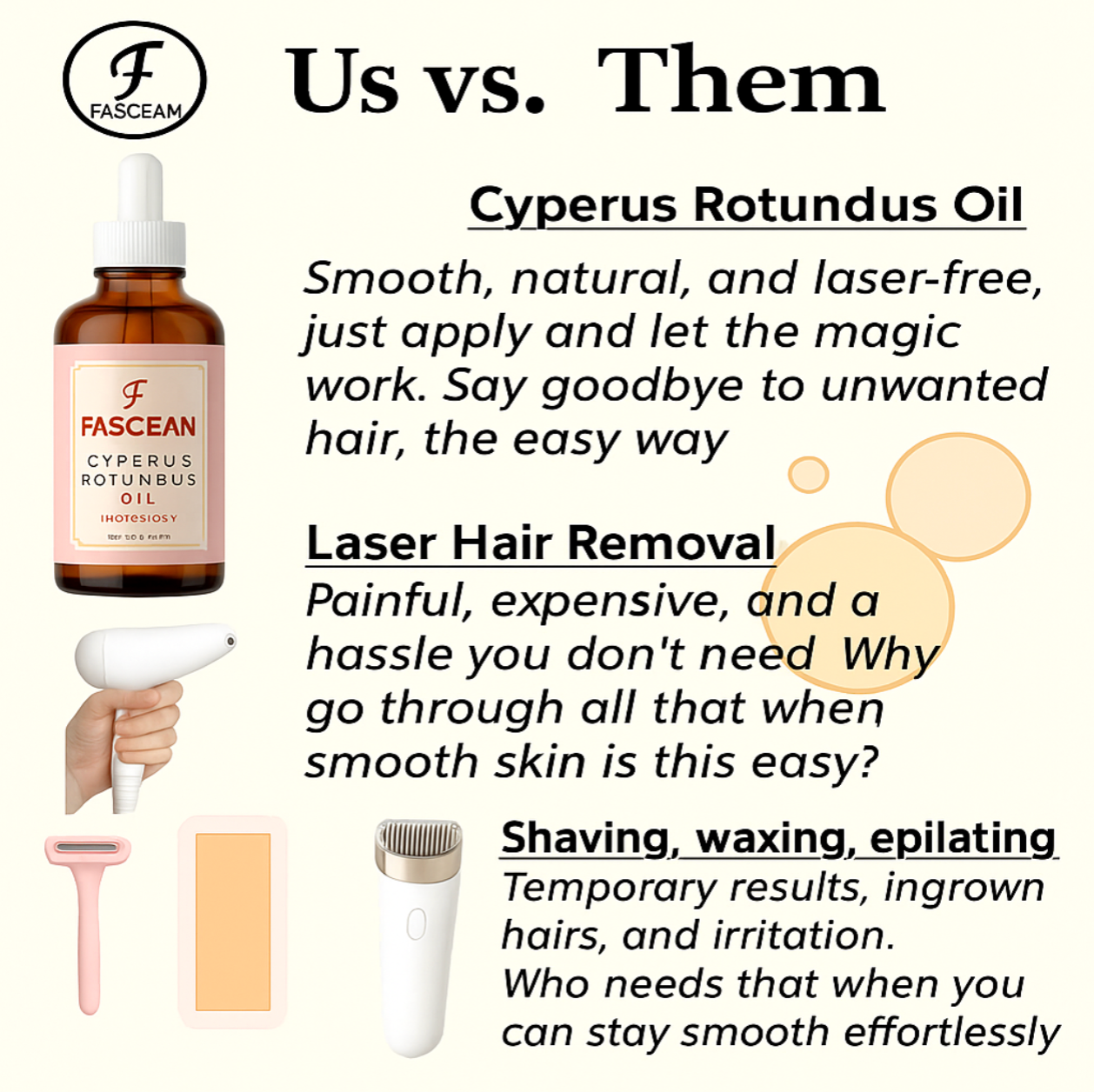 FolliPause Elixir - Shave Less, Stay Smoother - 50% OFF