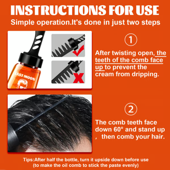 ShapeMaster™ 2-in-1 Shaping & Styling Gel Comb