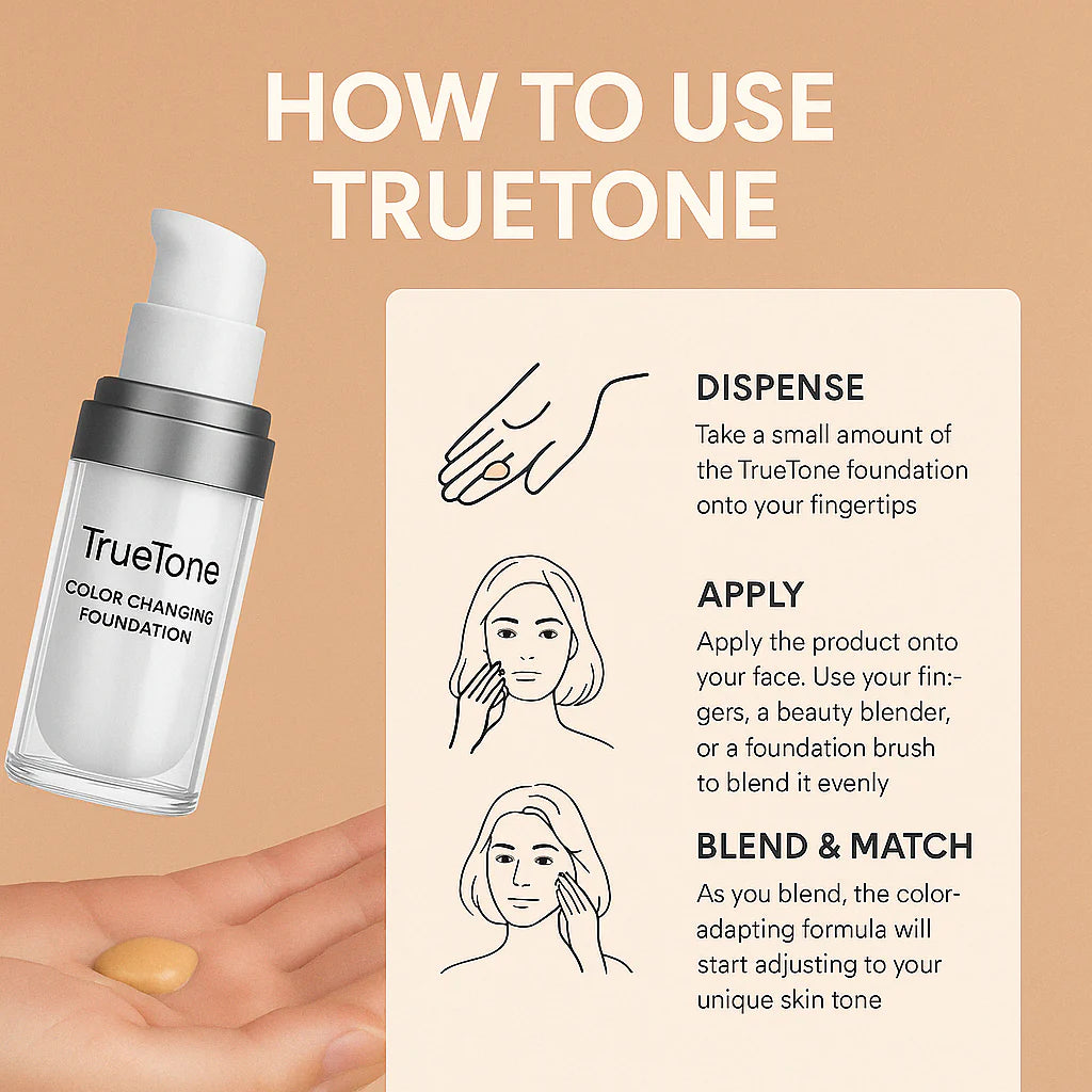 1 + 1 Free l TrueTone Foundation - Reveal Your Ageless Beauty