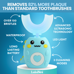 Dino-Brite 360° Brush - Fun Brushing, No More Fights - 50% OFF