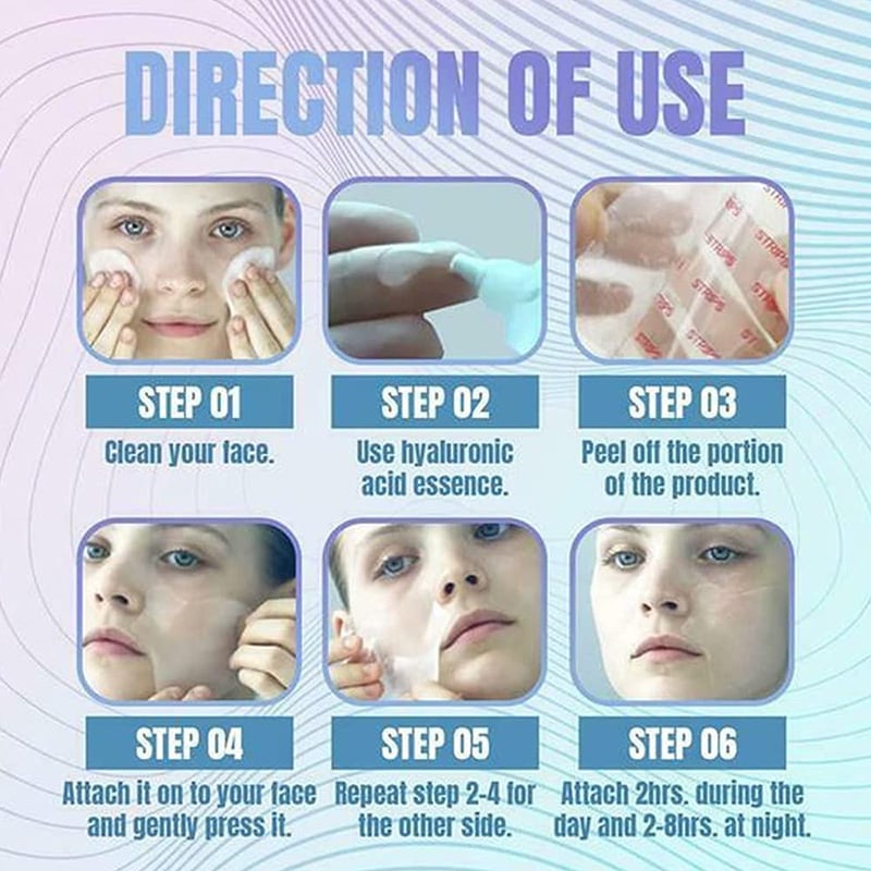 Wrinkle Removal Lift Sticker – Instantly Lift & Smooth Your Skin - 1+4 FREE