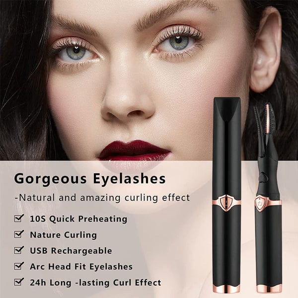 Electric Eyelash Curler – Effortless Lash Perfection in Seconds - 70% OFF