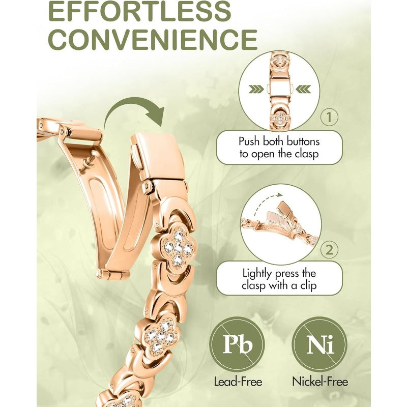 AuraHeal Magnetic Bracelet - Natural Relief, Timeless Elegance + 50% OFF