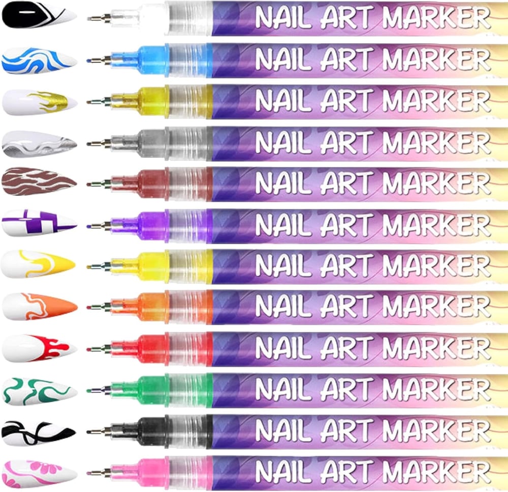 The NailScribe Pens - Salon-Perfect Nail Art, At Home - 50% OFF