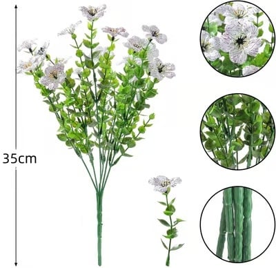 Hedgehollowโข โ UV-Resistant Lifelike Artificial Outdoor Flowers + 50% OFF