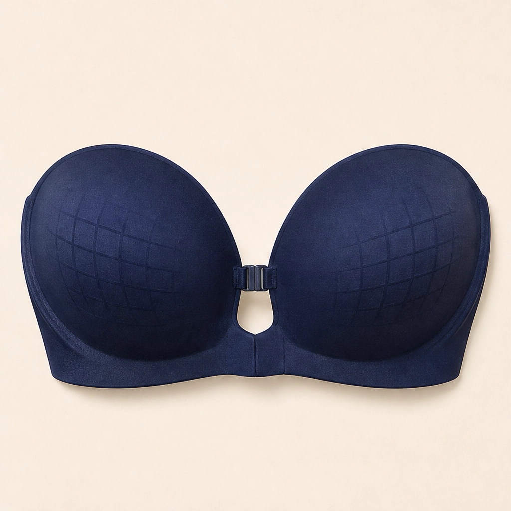 Sevelle โ Seamless Front-Closure Strapless Bra with Adjustable Straps + 1+1 FREE