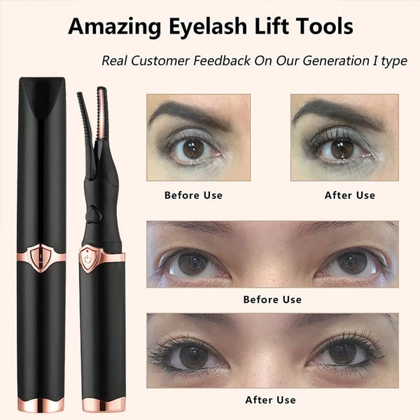 Electric Eyelash Curler – Effortless Lash Perfection in Seconds - 70% OFF