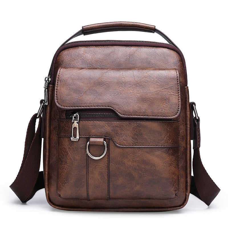 Bramfordโข โ Water-Resistant Vintage Crossbody Bag for Men + 50% OFF