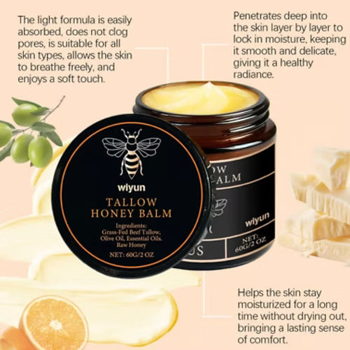HydraHoney Balm - Experience the bliss of deeply hydrated, radiant skin