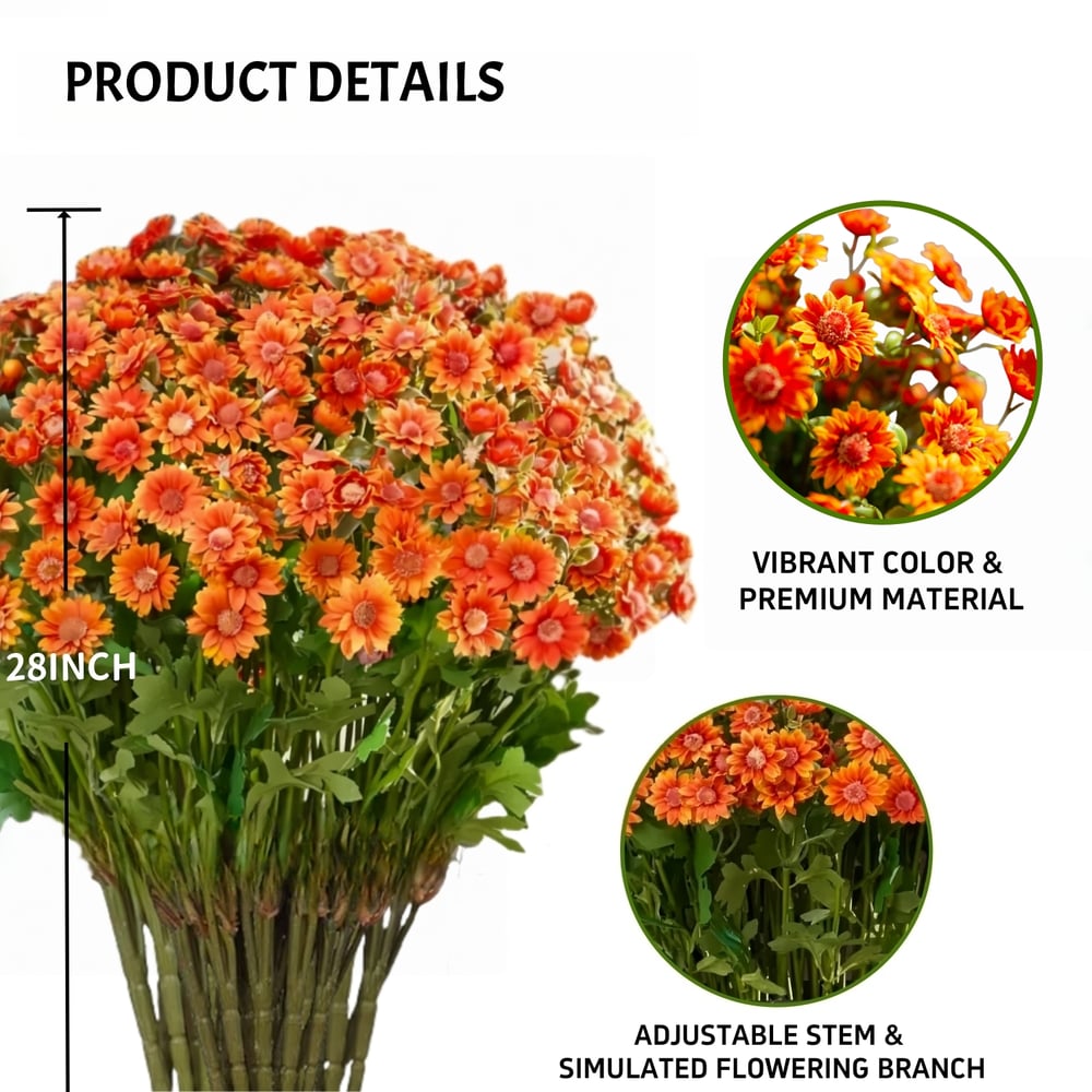 The EverFall Mum - A Perfect Fall Porch, Effortlessly - 50% OFF