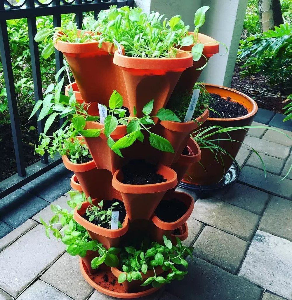 VertiGrow Stacking Planters – Grow More in Less Space - 50% OFF